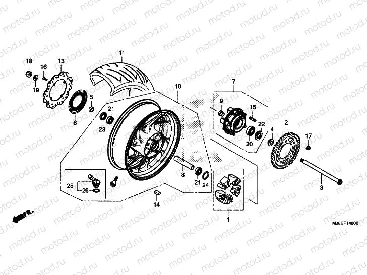 REAR WHEEL