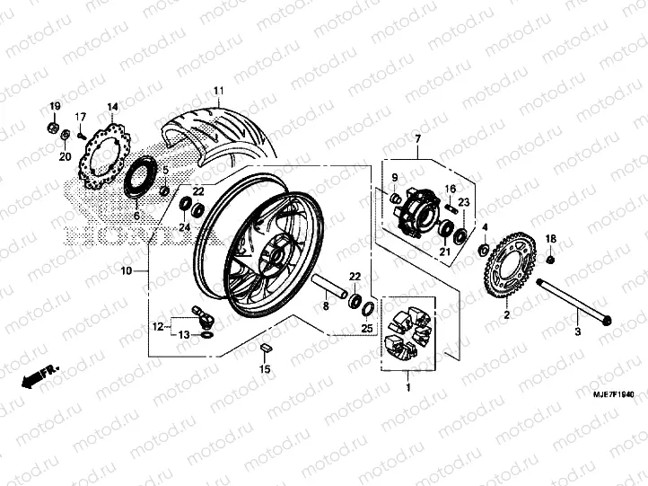 REAR WHEEL
