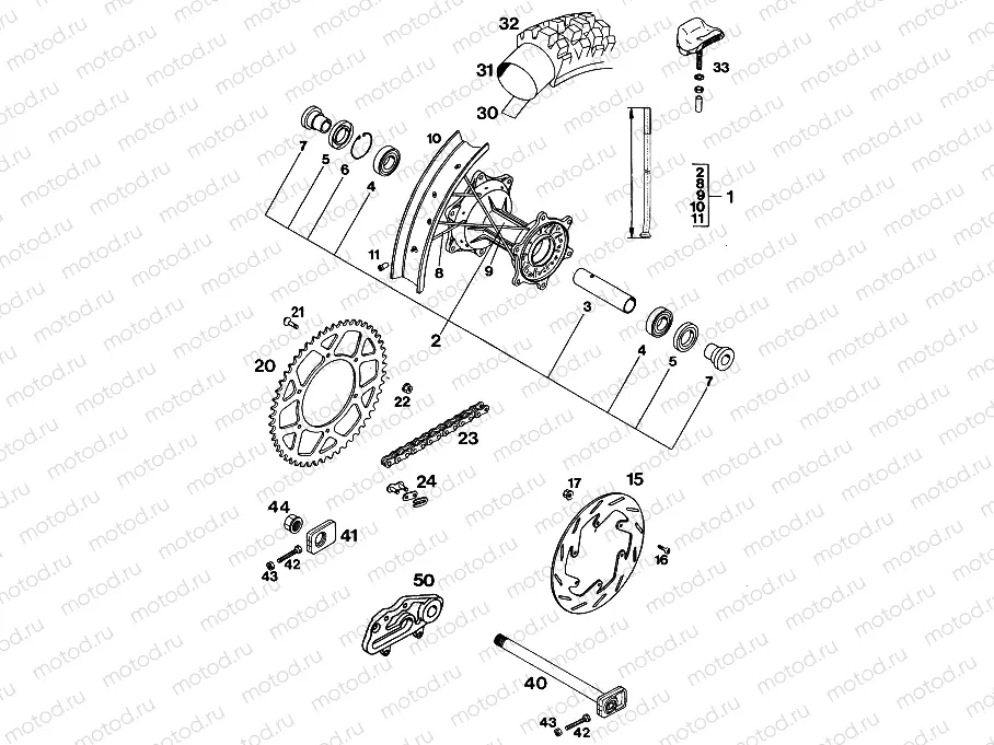 REAR WHEEL