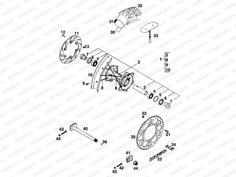REAR WHEEL