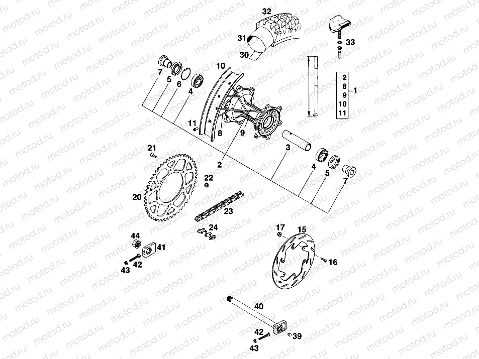 REAR WHEEL