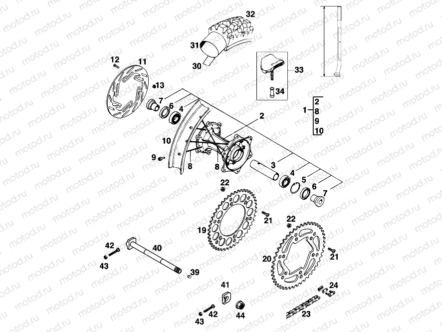REAR WHEEL