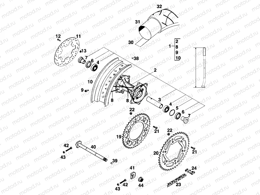 REAR WHEEL