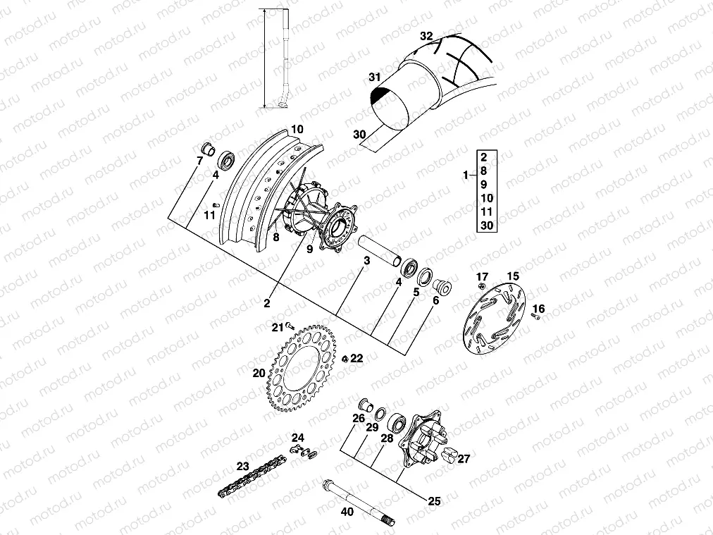 REAR WHEEL