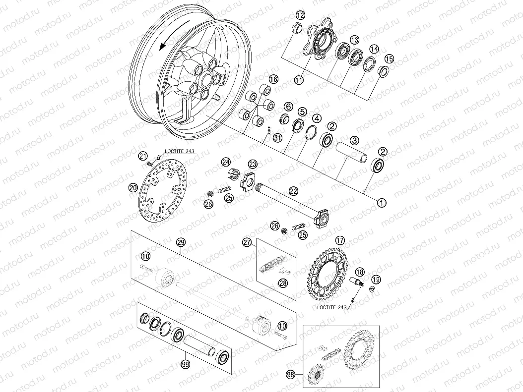 REAR WHEEL