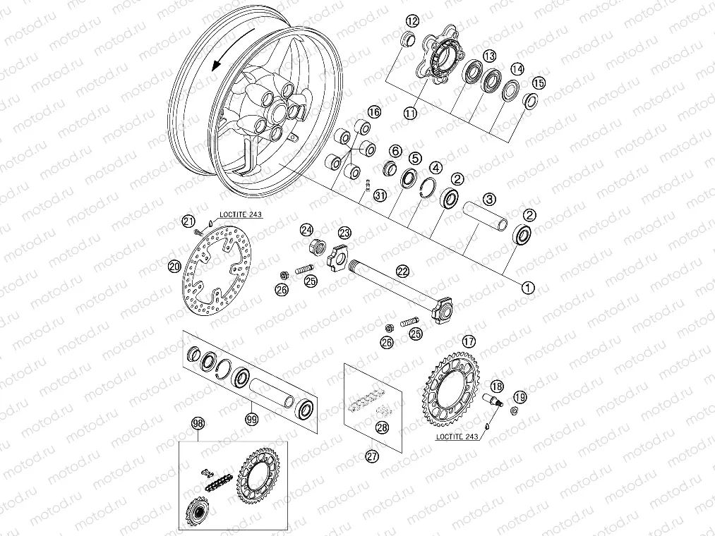 REAR WHEEL