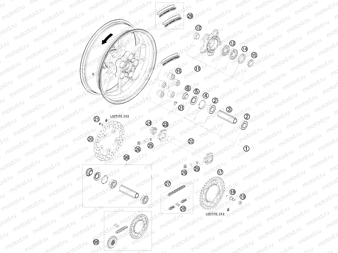 REAR WHEEL