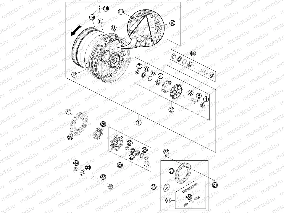 REAR WHEEL