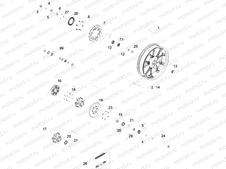 REAR WHEEL