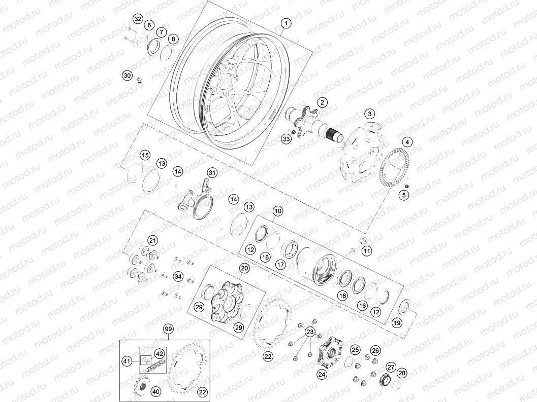 REAR WHEEL