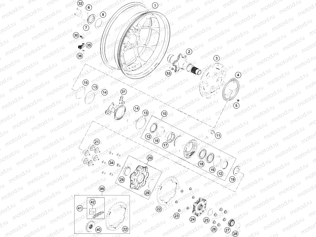 REAR WHEEL