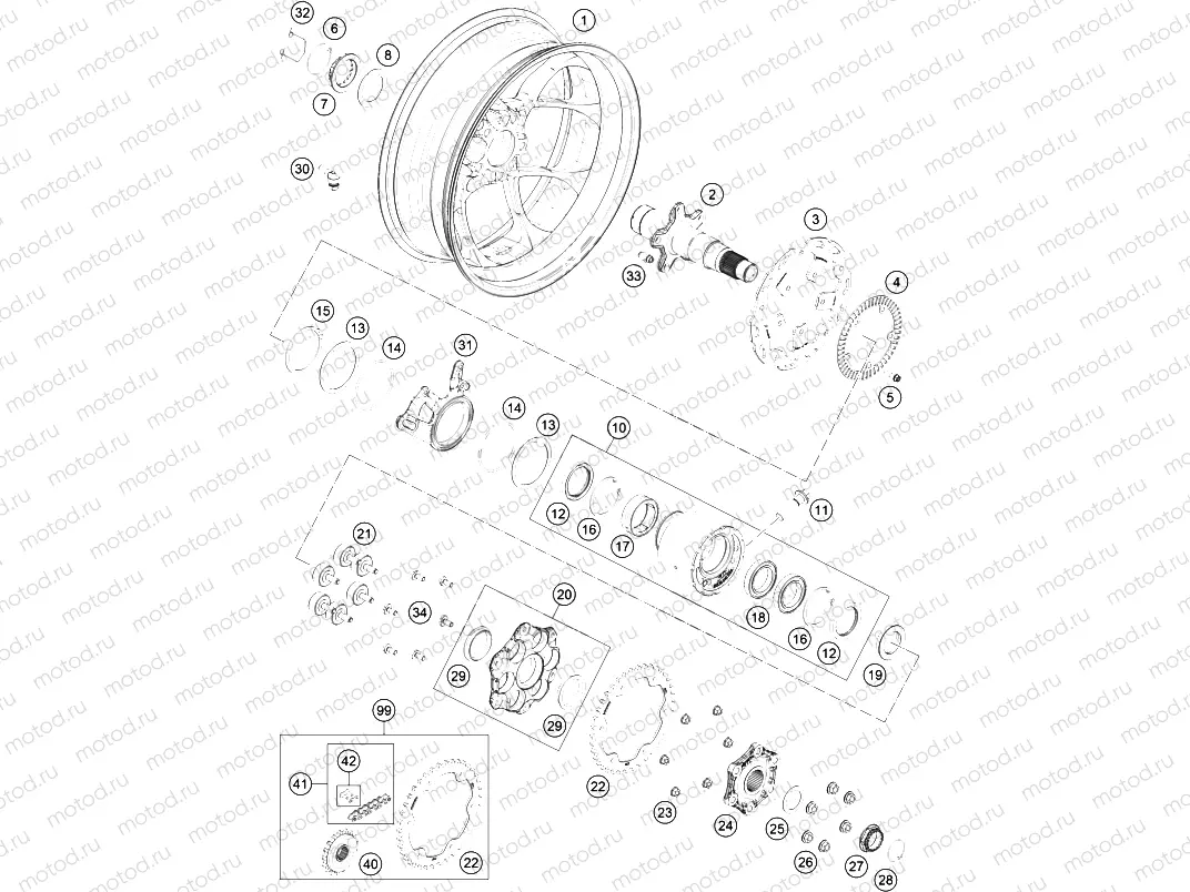 REAR WHEEL