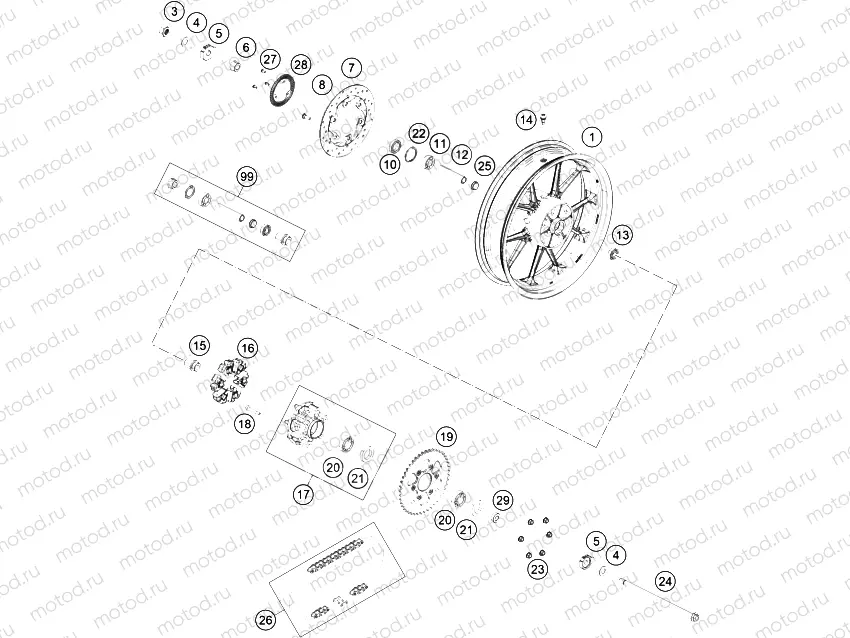 REAR WHEEL