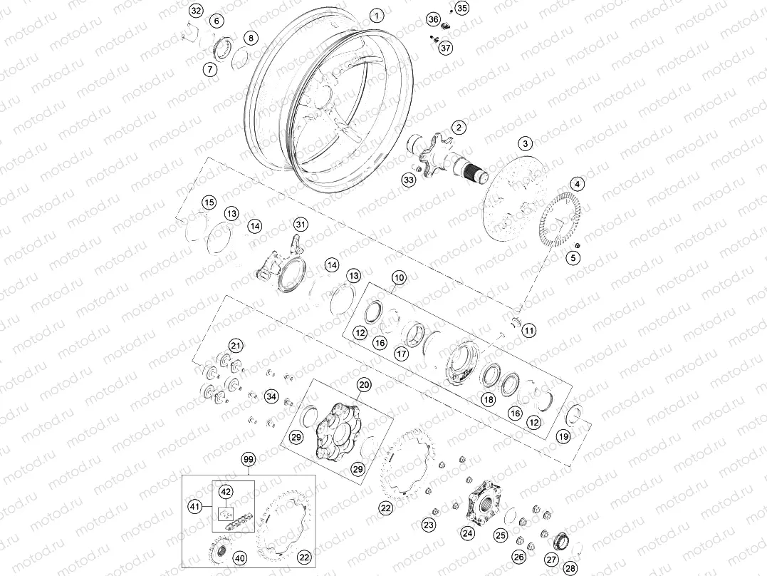 REAR WHEEL
