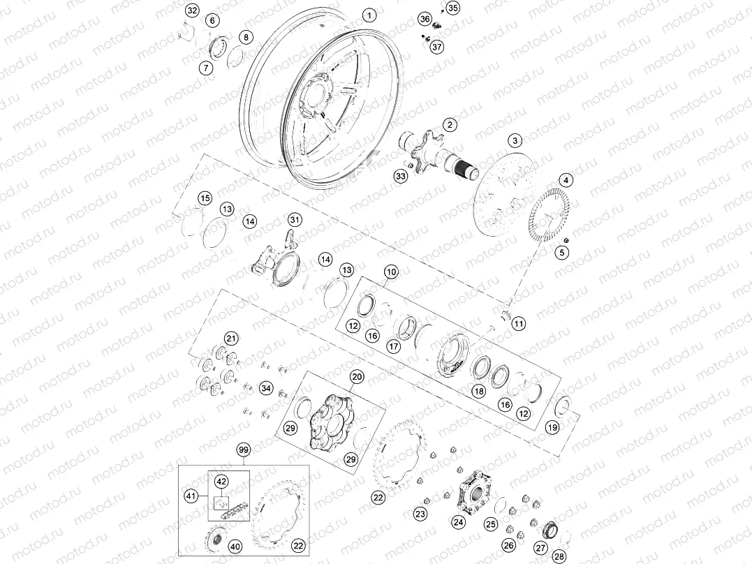 REAR WHEEL