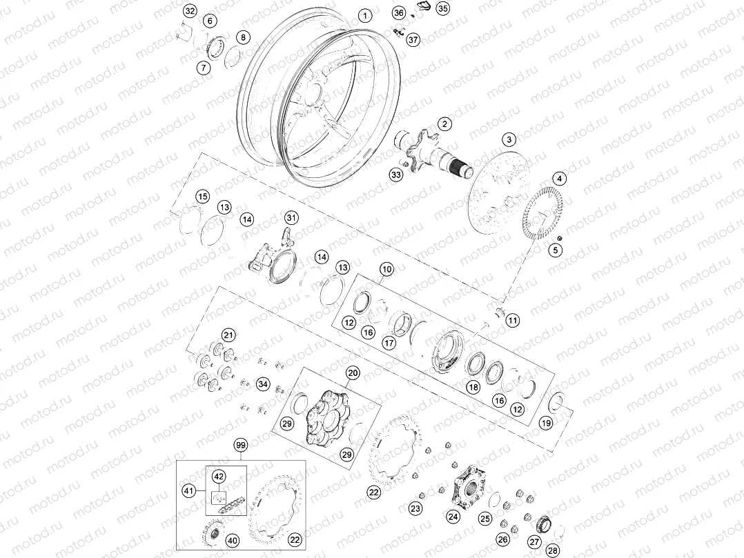 REAR WHEEL