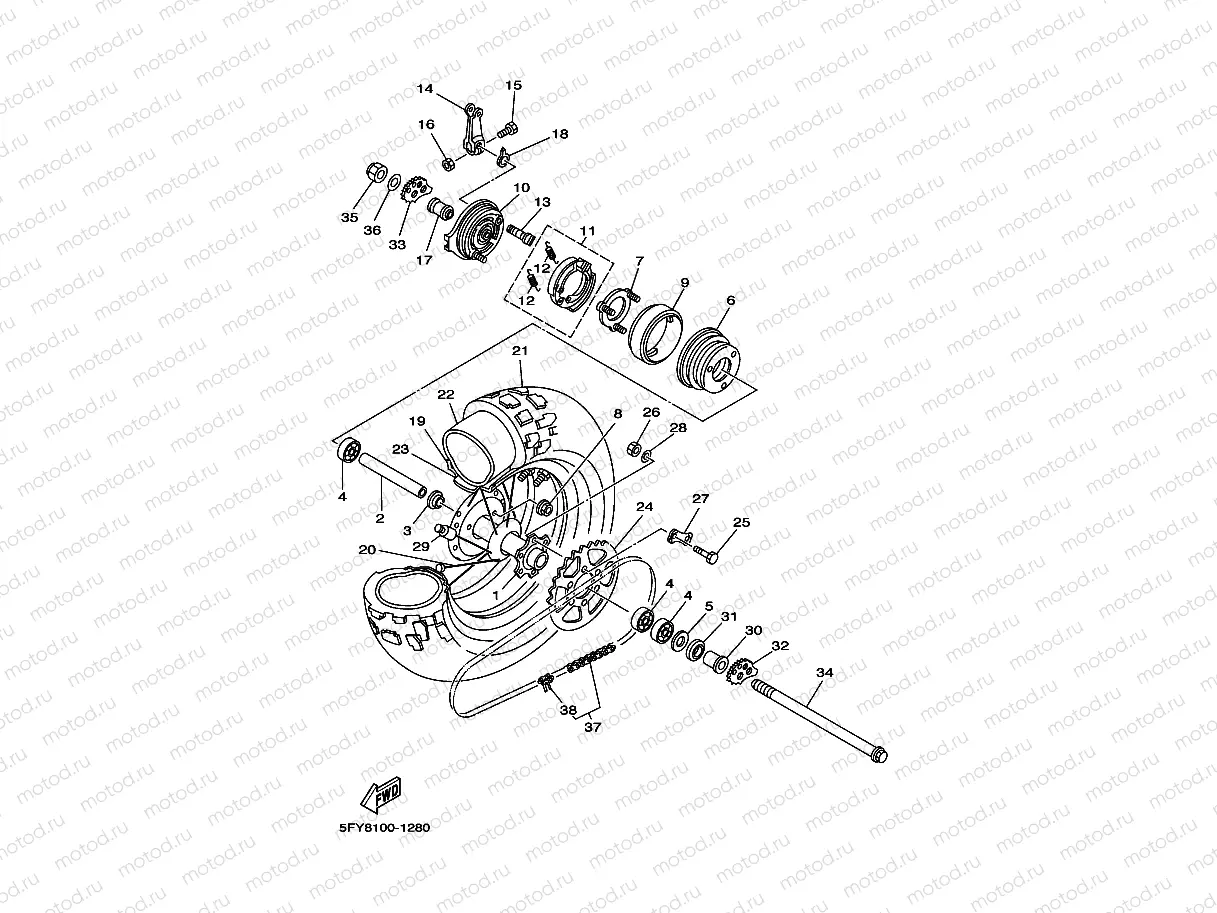 REAR WHEEL