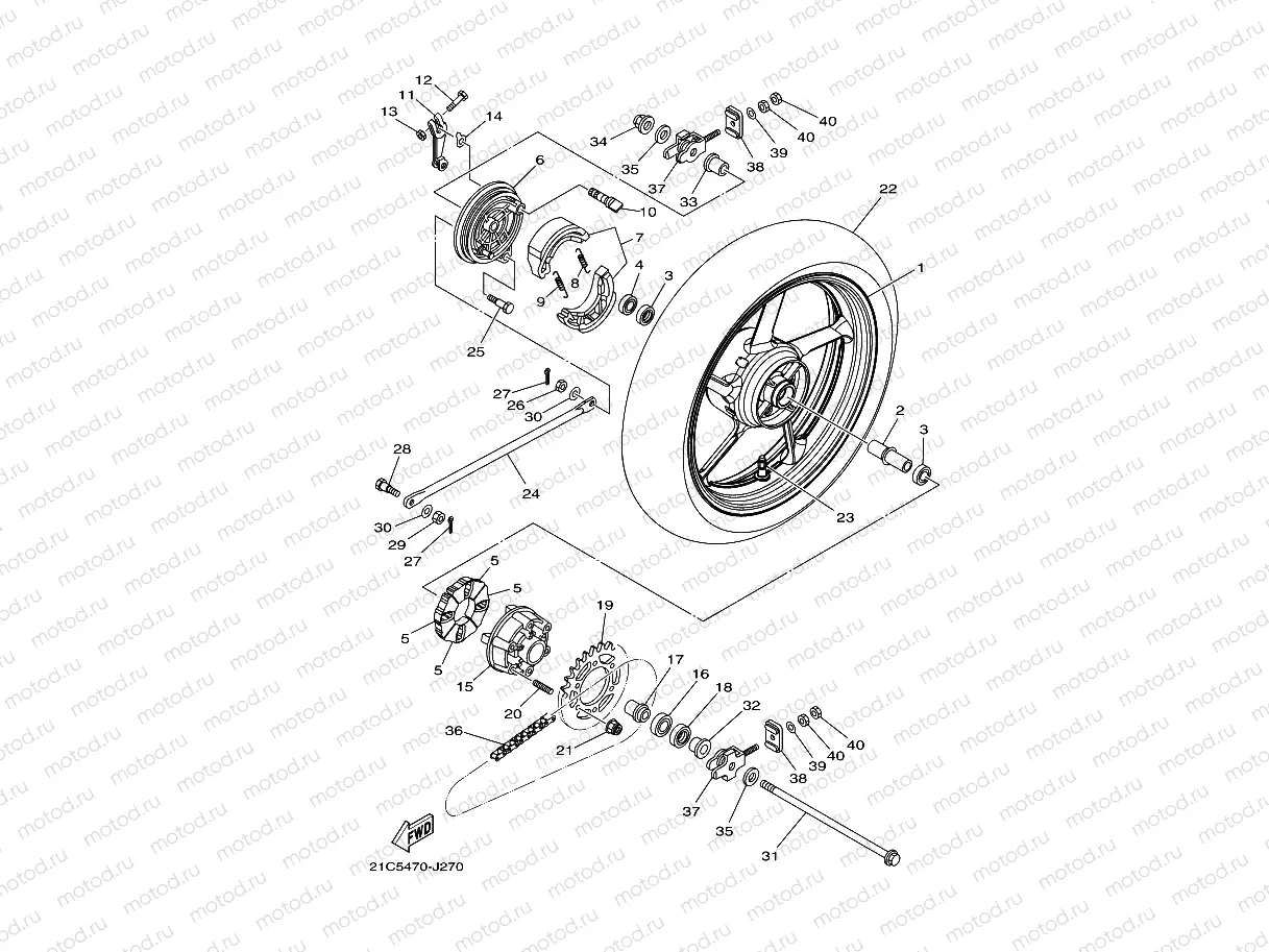 REAR WHEEL
