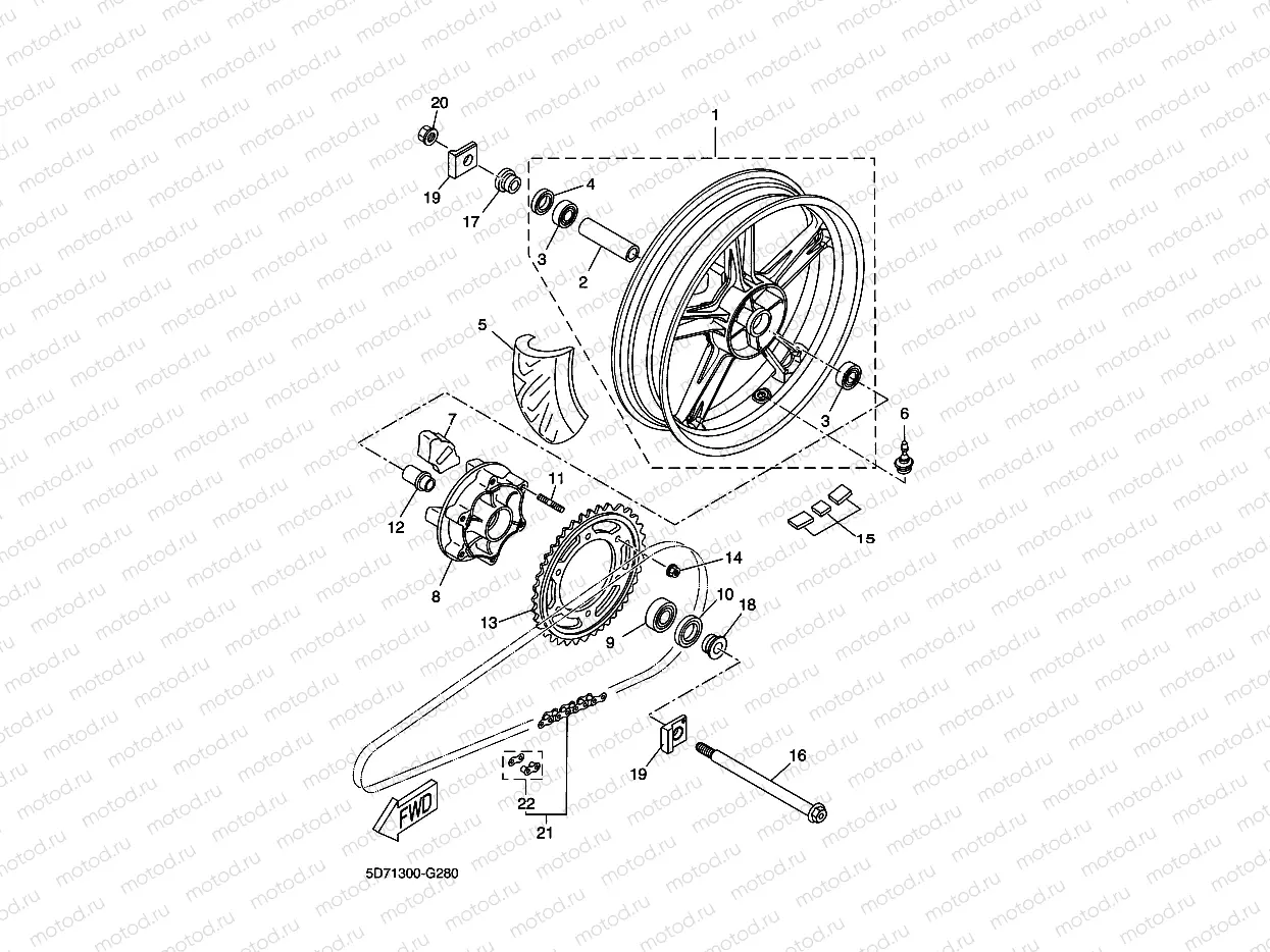 REAR WHEEL
