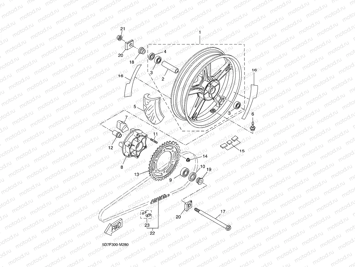 REAR WHEEL