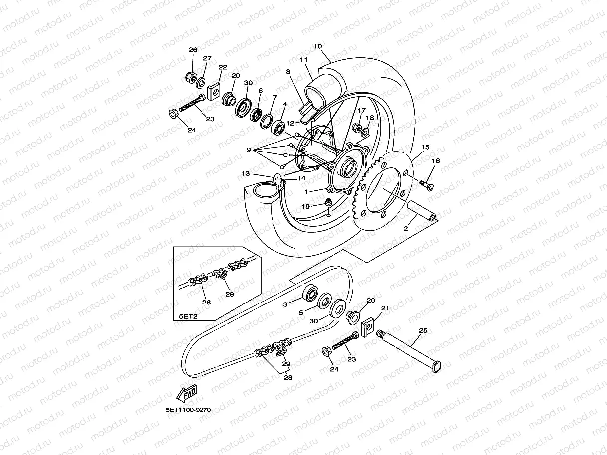REAR WHEEL