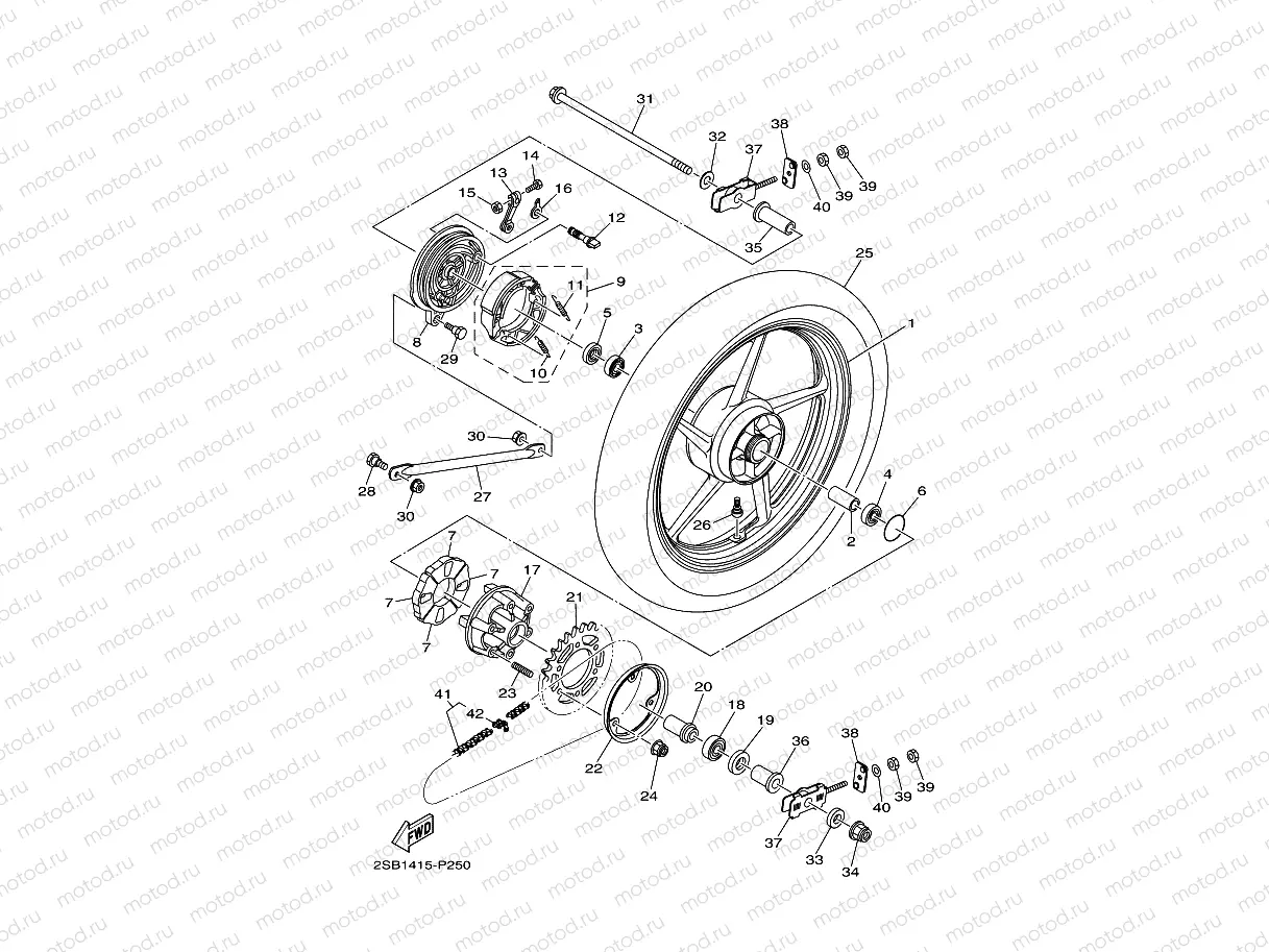 REAR WHEEL