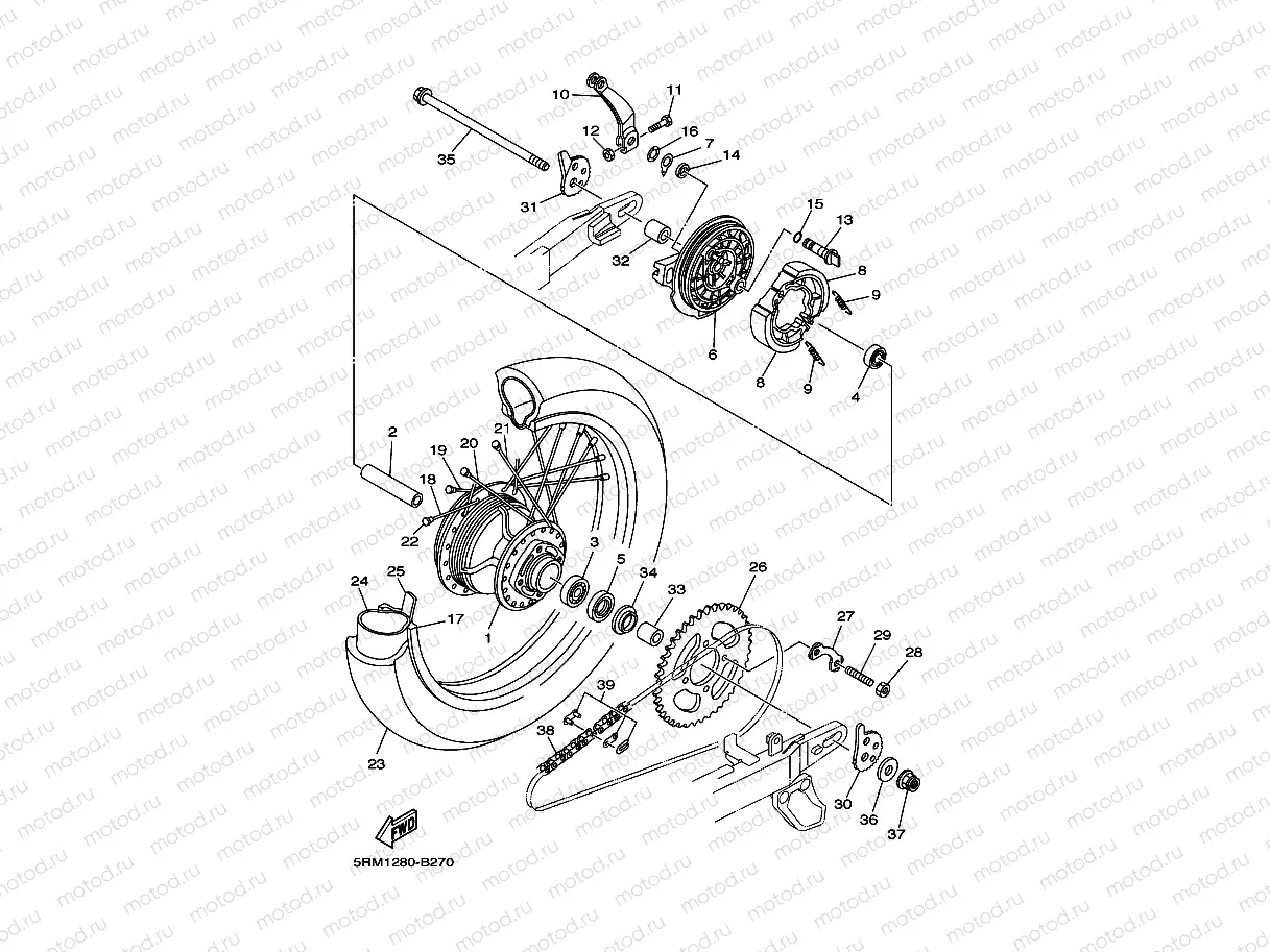 REAR WHEEL