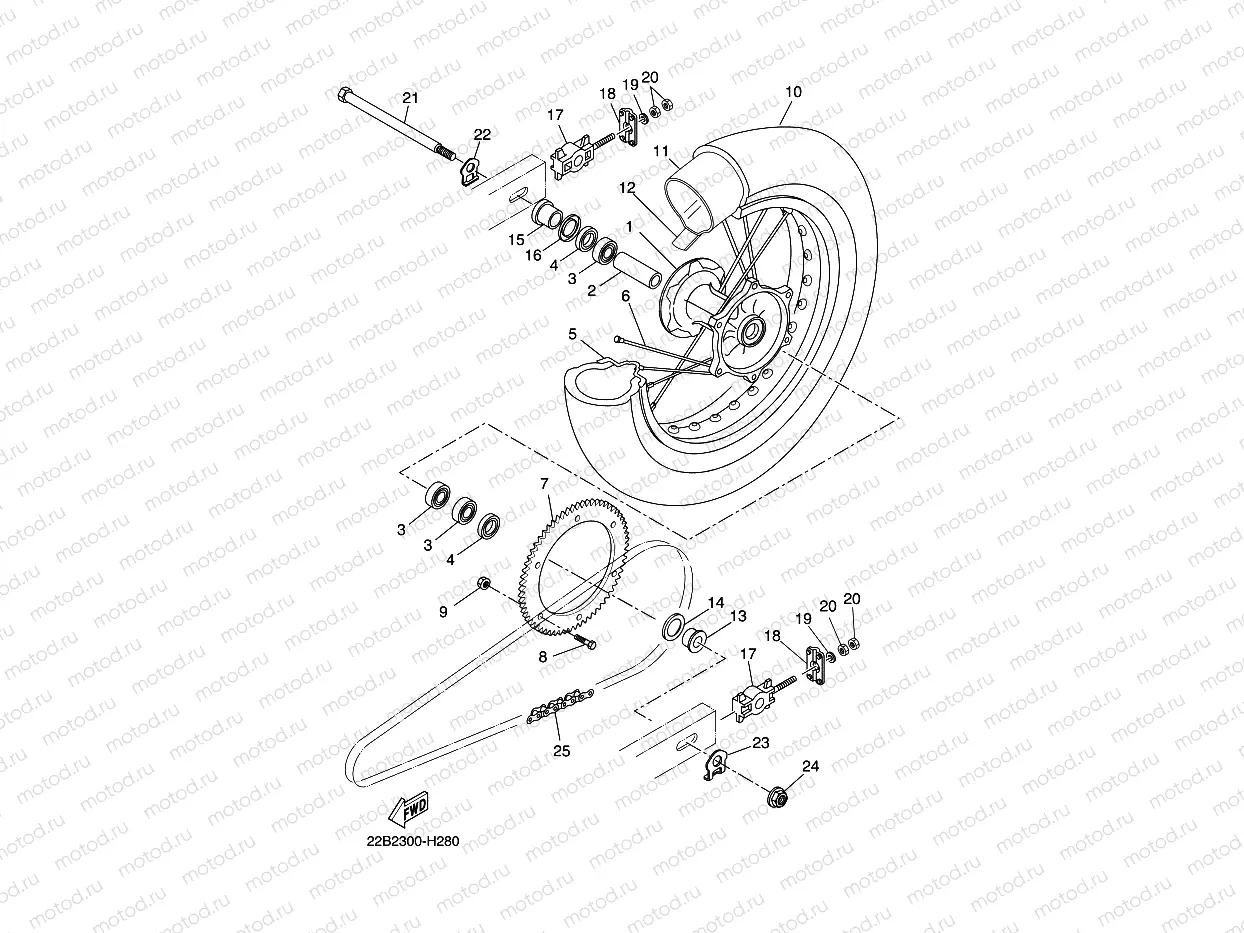 REAR WHEEL