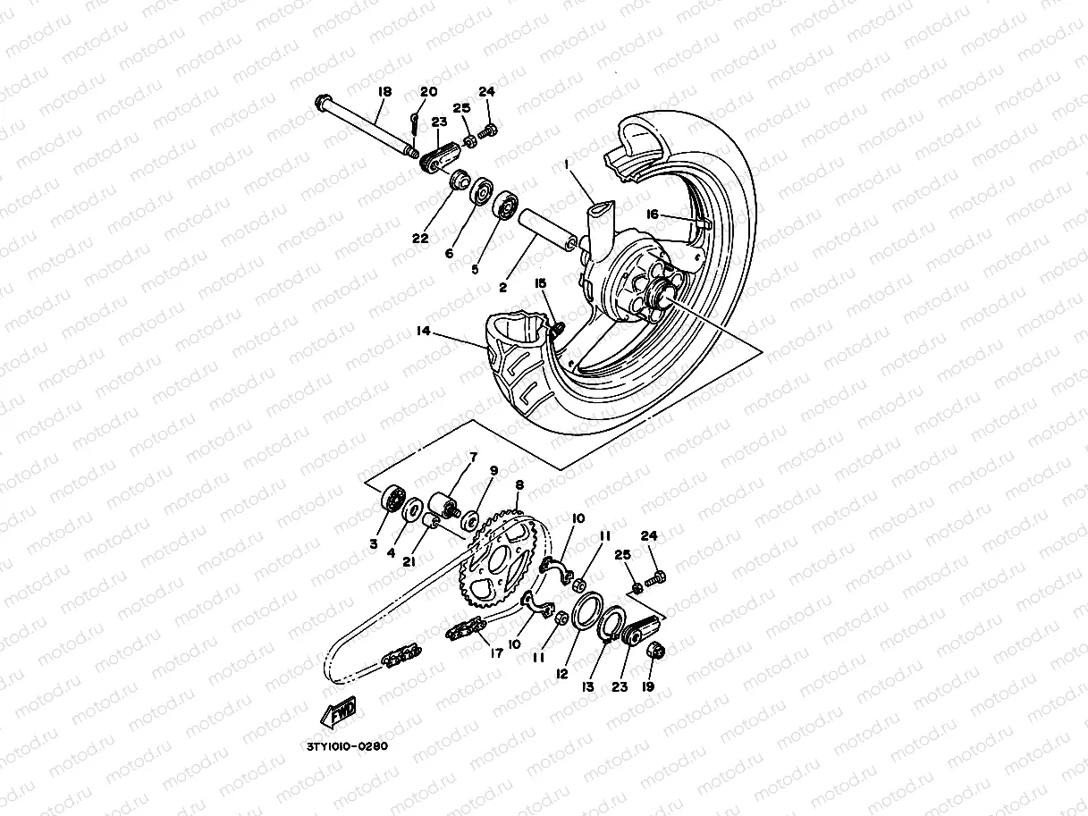 REAR WHEEL