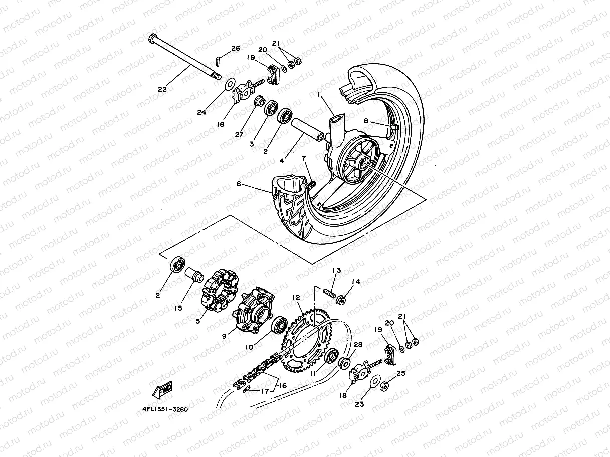 REAR WHEEL