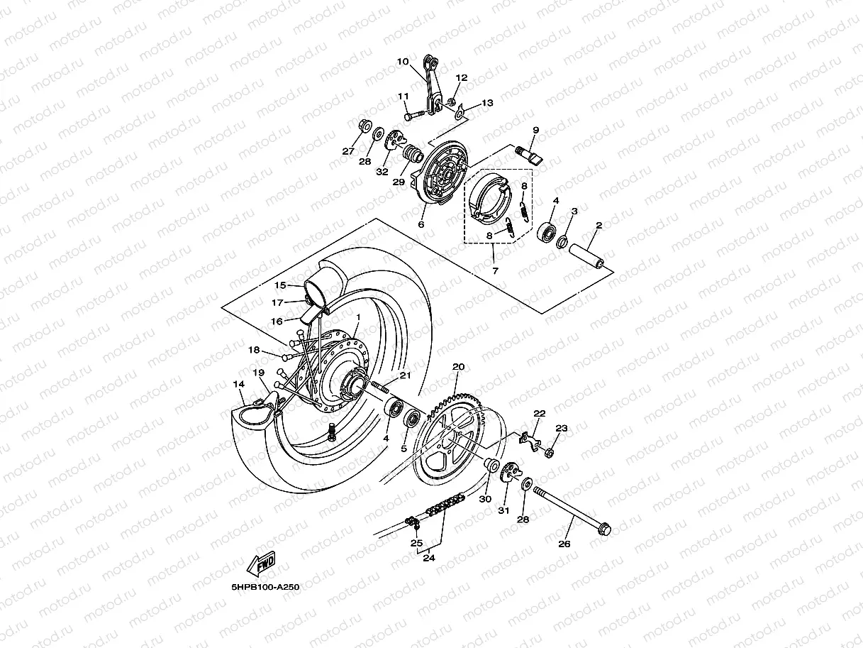 REAR WHEEL