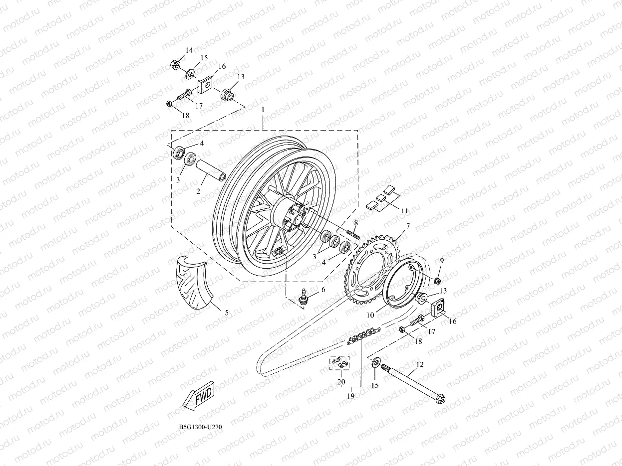 REAR WHEEL
