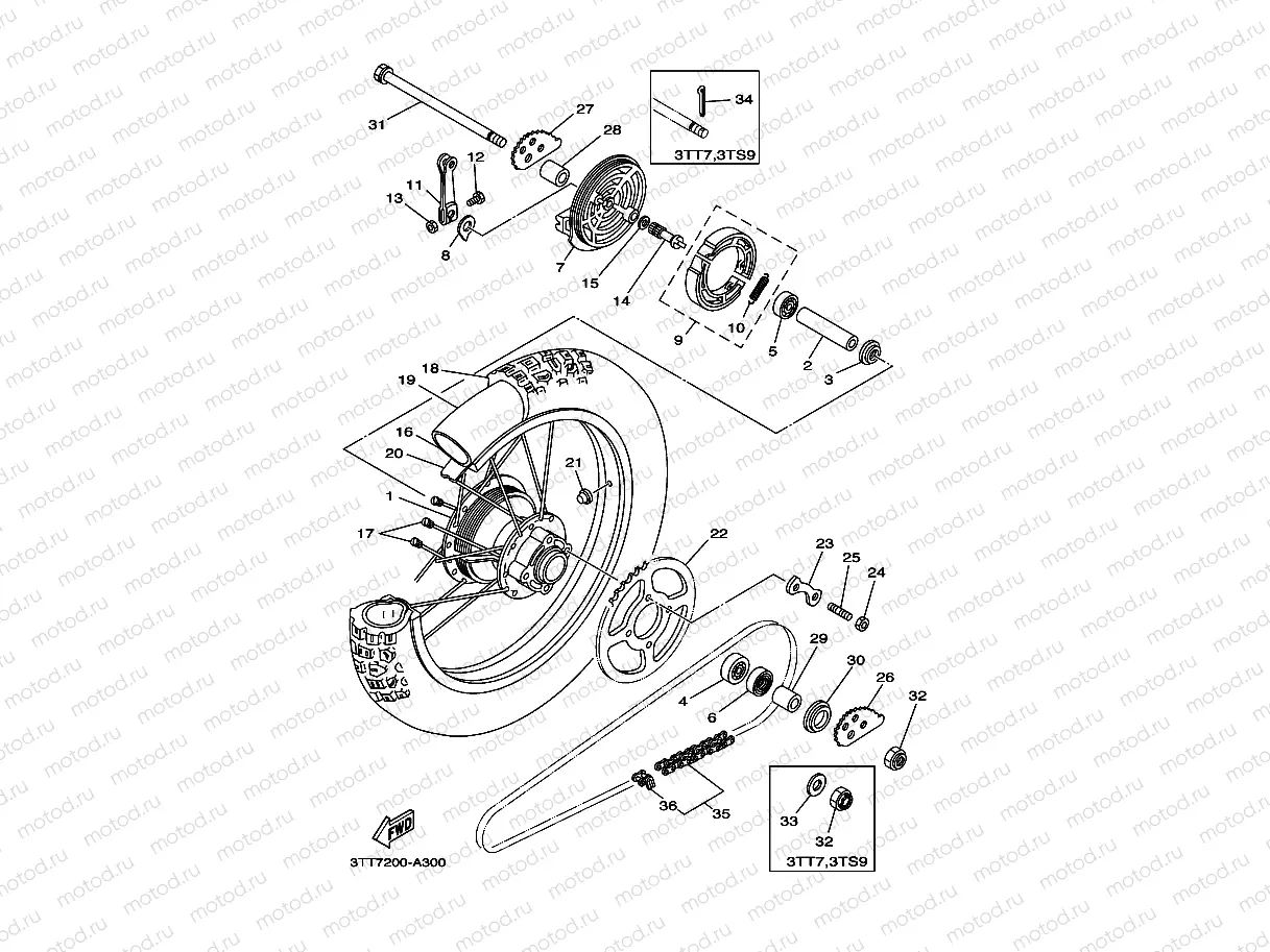 REAR WHEEL