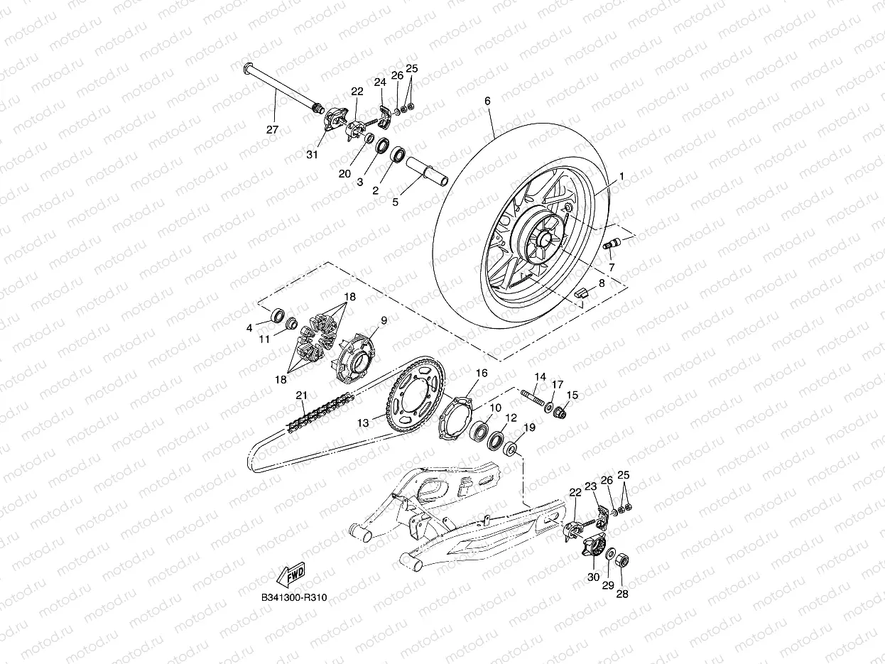 REAR WHEEL
