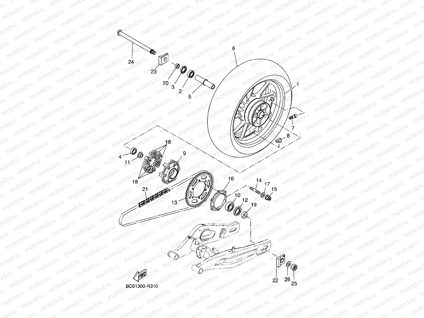 REAR WHEEL