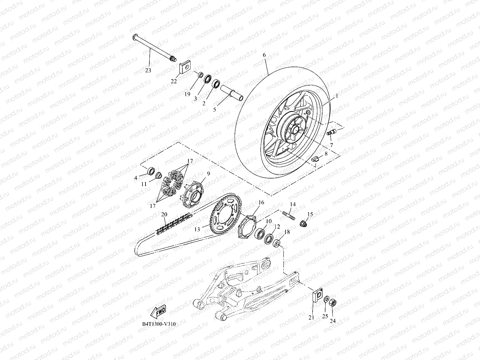 REAR WHEEL