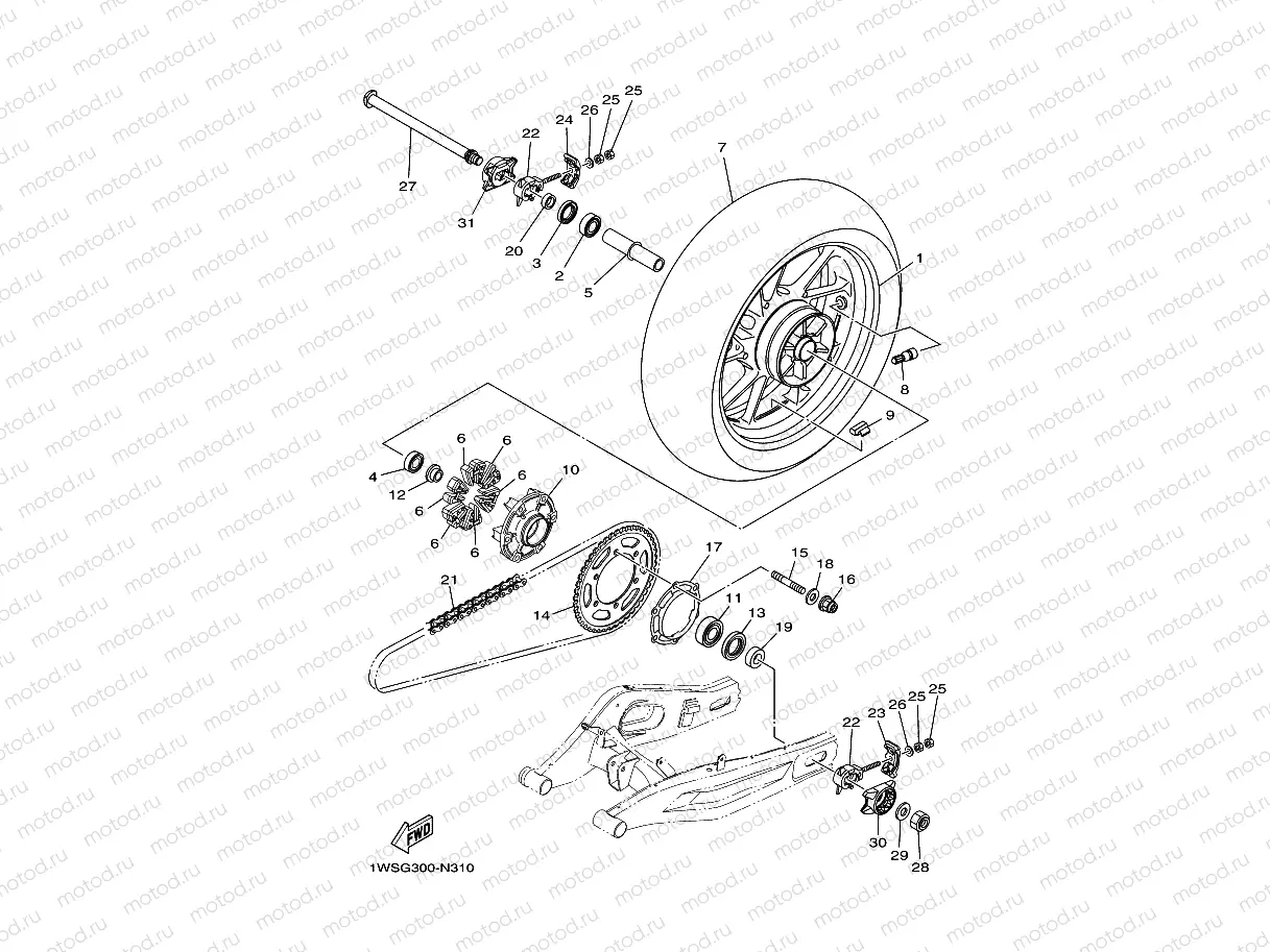 REAR WHEEL