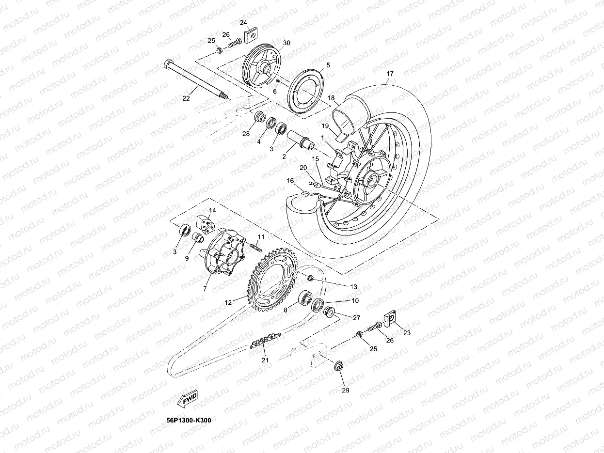 REAR WHEEL