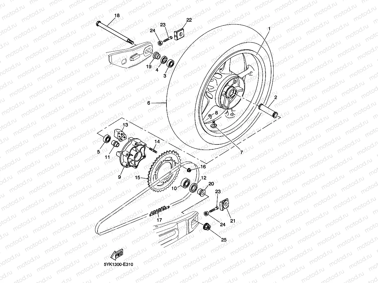REAR WHEEL