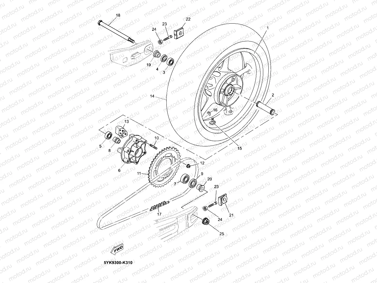 REAR WHEEL
