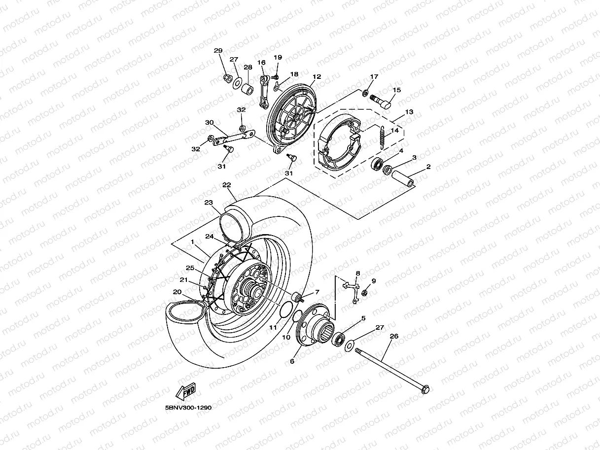 REAR WHEEL