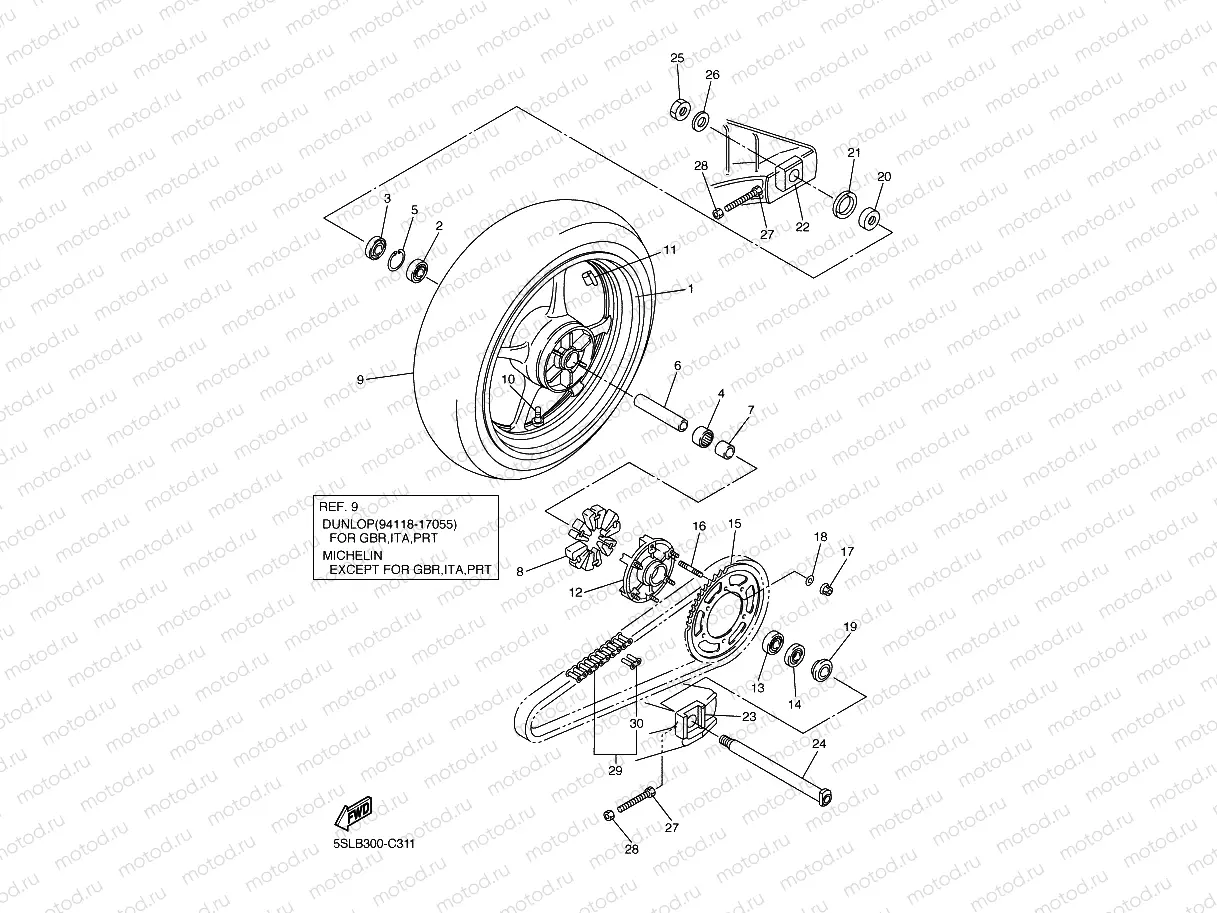 REAR WHEEL