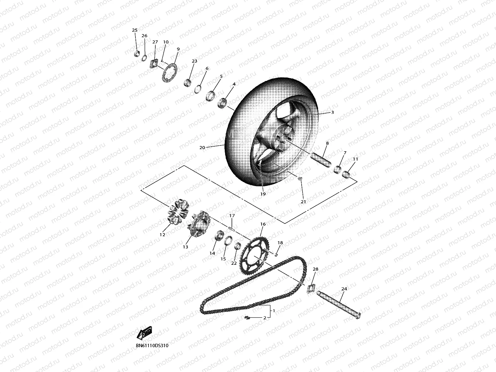 REAR WHEEL