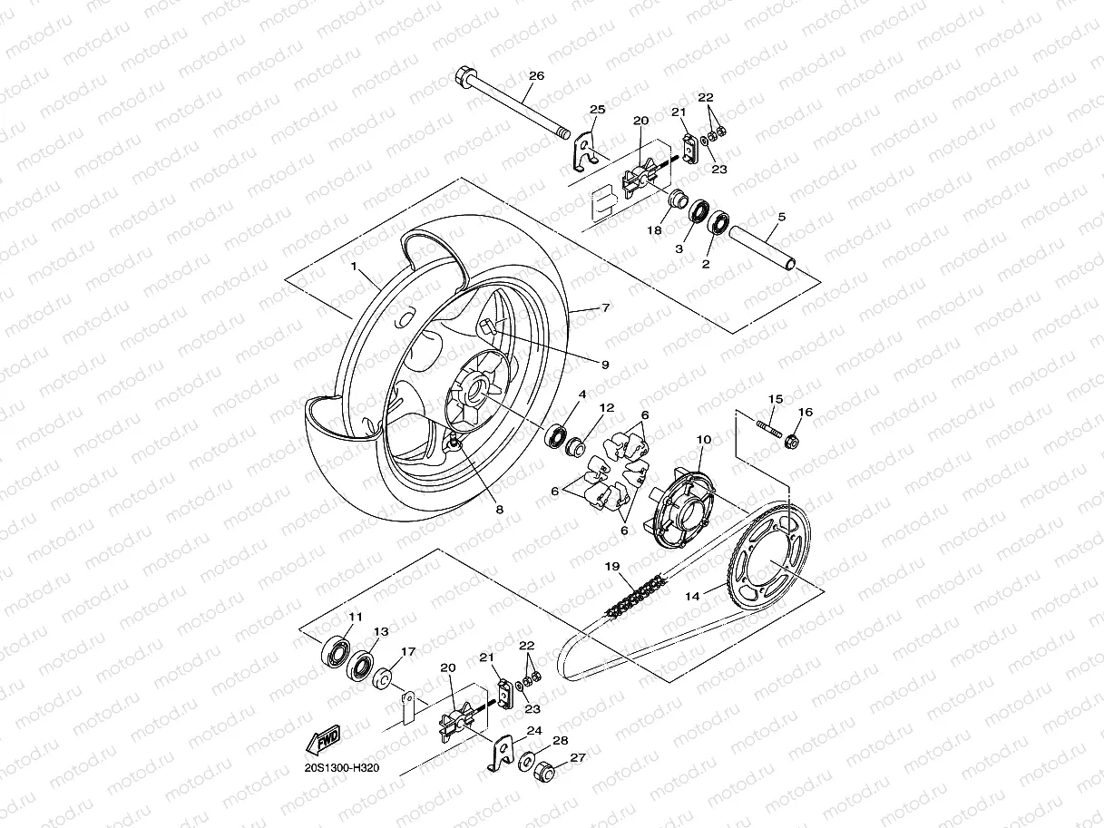 REAR WHEEL