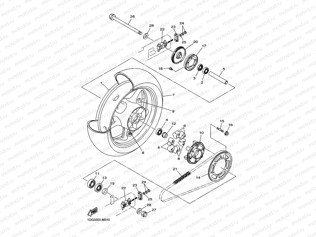 REAR WHEEL