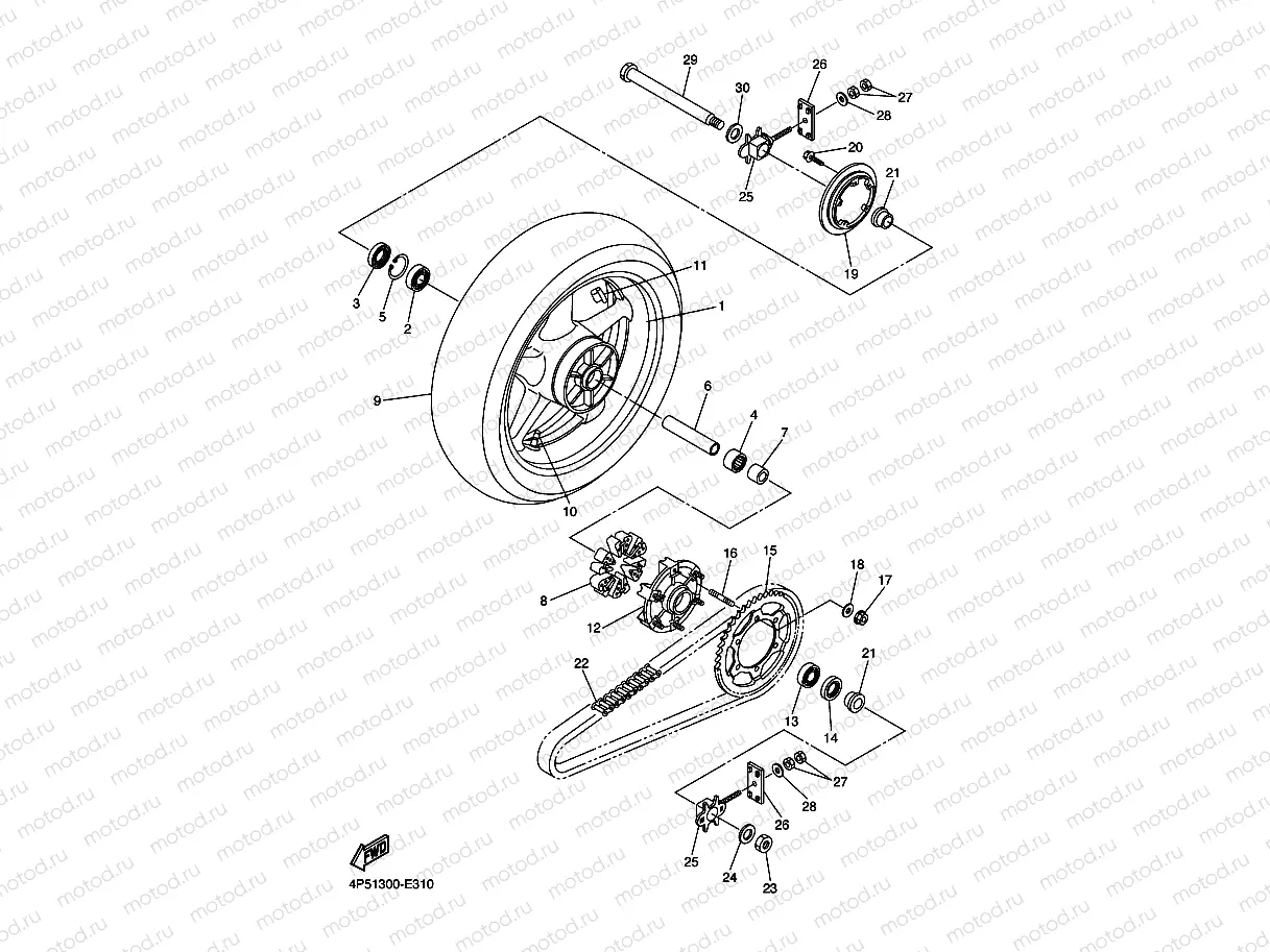 REAR WHEEL