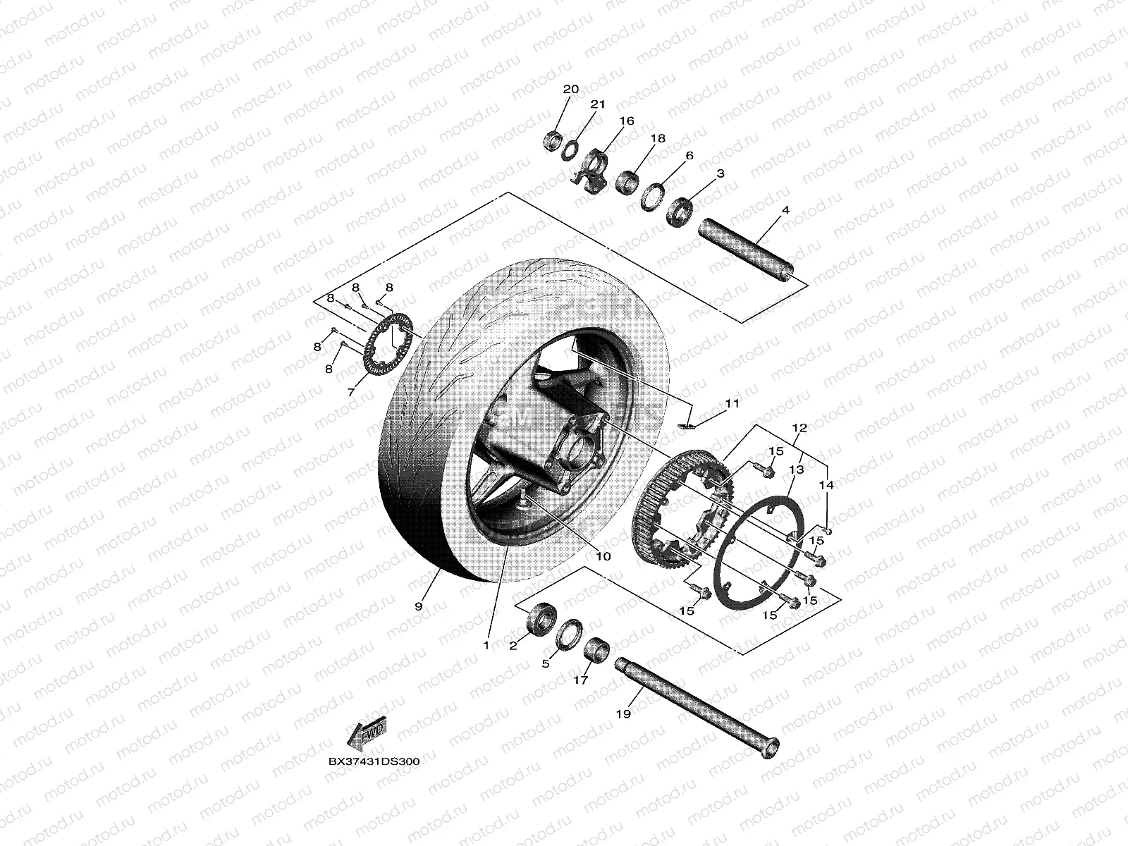 REAR WHEEL