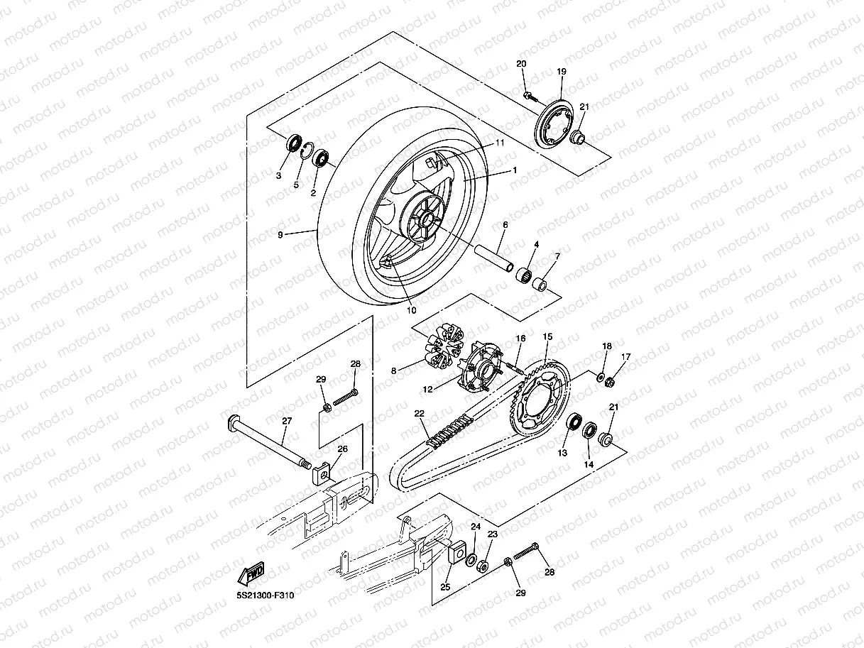 REAR WHEEL