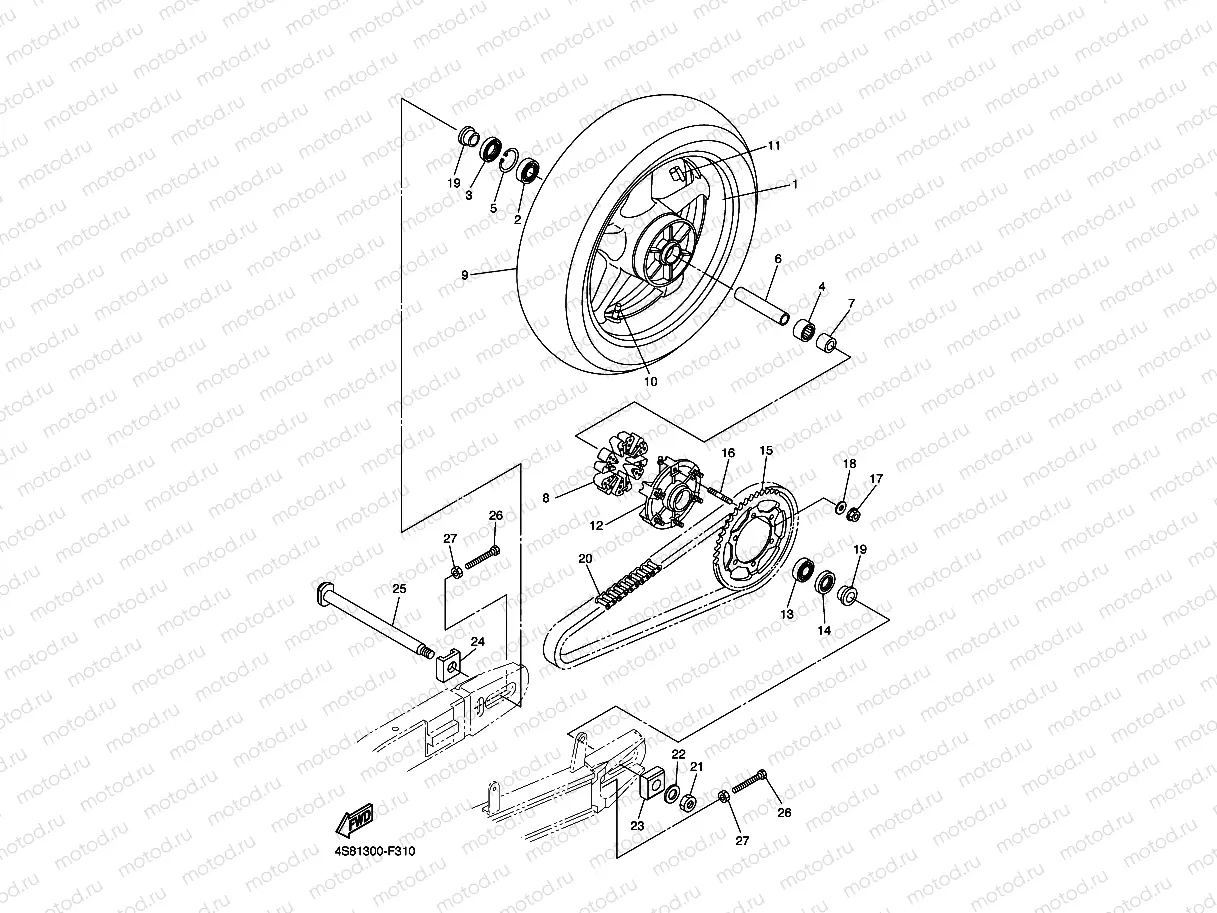 REAR WHEEL