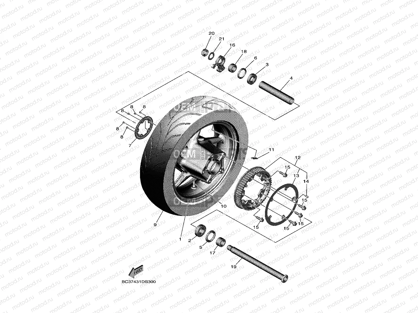 REAR WHEEL